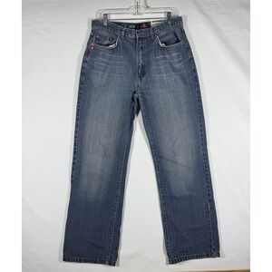 Vtg Y2K Southpole Jeans Mens 32x30 Blue Denim Baggy Red Tab Streetwear Skate